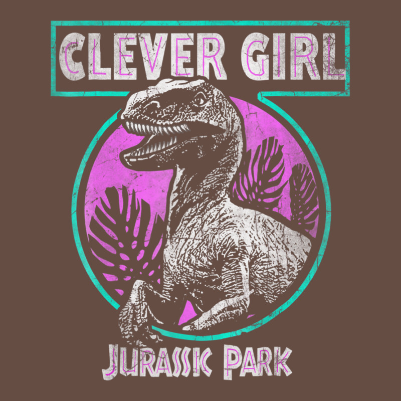 Distressed Teal Raptor Clever Girl T Shirt Long Sleeve Tee by artisFamous | Teevron