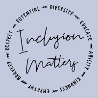 Inclusion Matters With Empathy Bravery Respect Long Sleeve Tee | Teevron