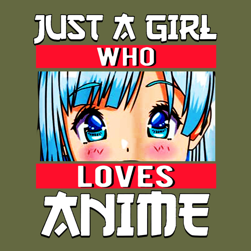 Just A Girl Who Loves Anime Japanese Cute Long Sleeve Tee by artisFamous | Teevron