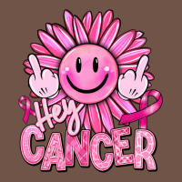 Hey Cancer Smiley Face Breast Cancer Premium Sweatshirt | Teevron
