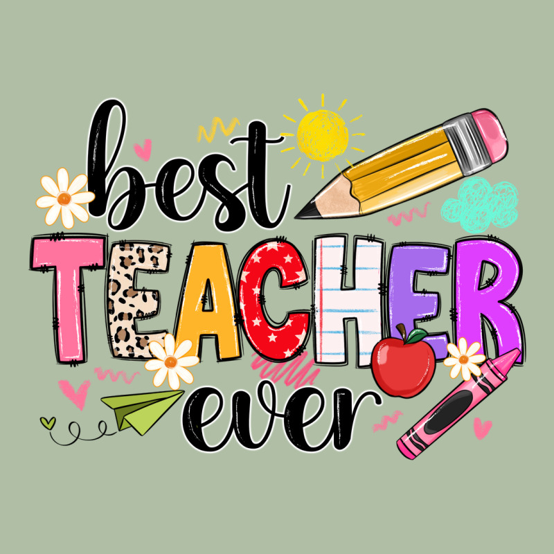 Ibest Teacher Ever Urban Heavy Tee by CowhideDigitalArt | Teevron