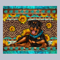 Rottweiler With Western Background Premium Hoodie | Teevron