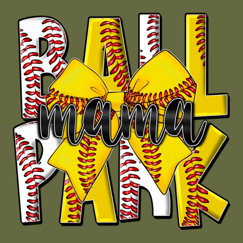 Ball Park Mama Long Sleeve Tee by CowhideDigitalArt | Teevron