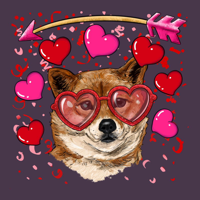 Valentine's Shiba Inu Heavyweight Hoodie by RanaPortraitStore | Teevron