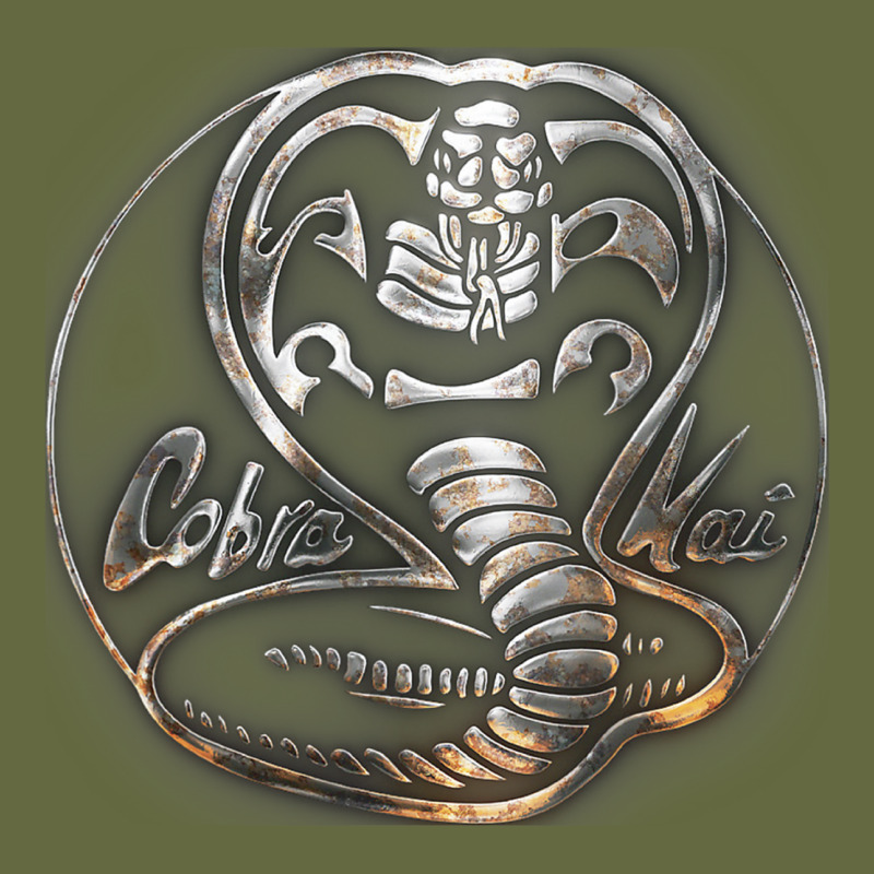 Cobra K.a.i Rusted Steel Snake Lo Go Graphic T Shirt Long Sleeve Tee by artisFamous | Teevron