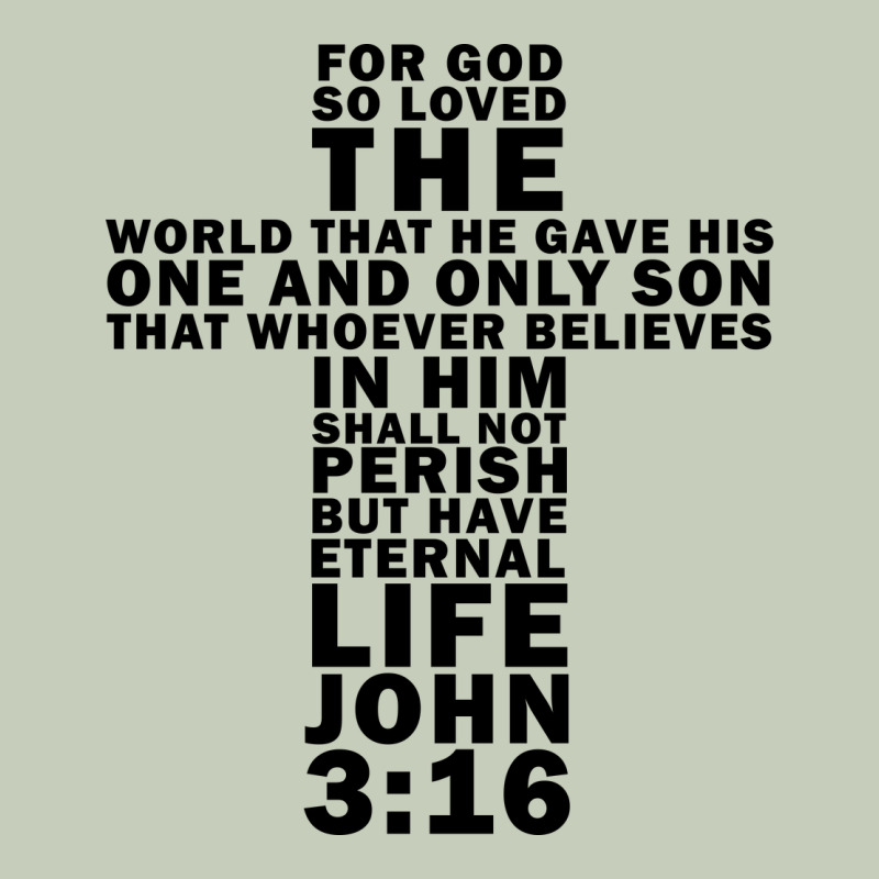 John 3:16 Bible Verse Cool Christian Church Shirts Christianity Long Sleeve Tee by artisFamous | Teevron