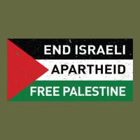 End Is.rae.li Apartheid Free Pales  Flag  T Shirt Long Sleeve Tee | Teevron