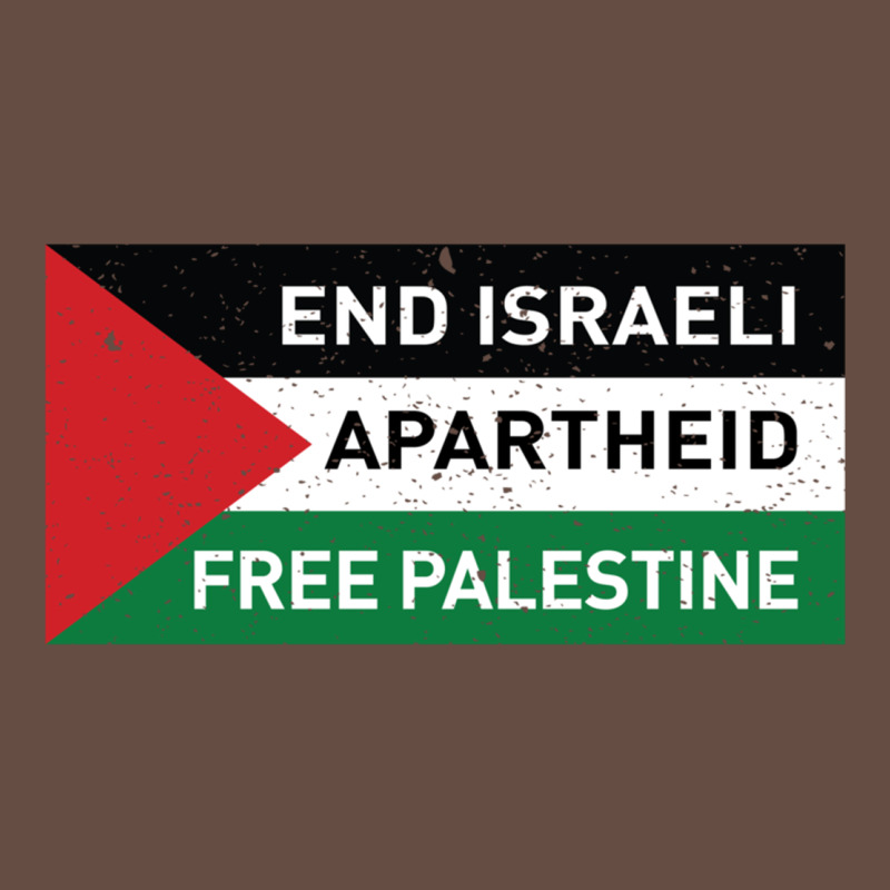 End Is.rae.li Apartheid Free Pales  Flag  T Shirt Long Sleeve Tee by artisFamous | Teevron