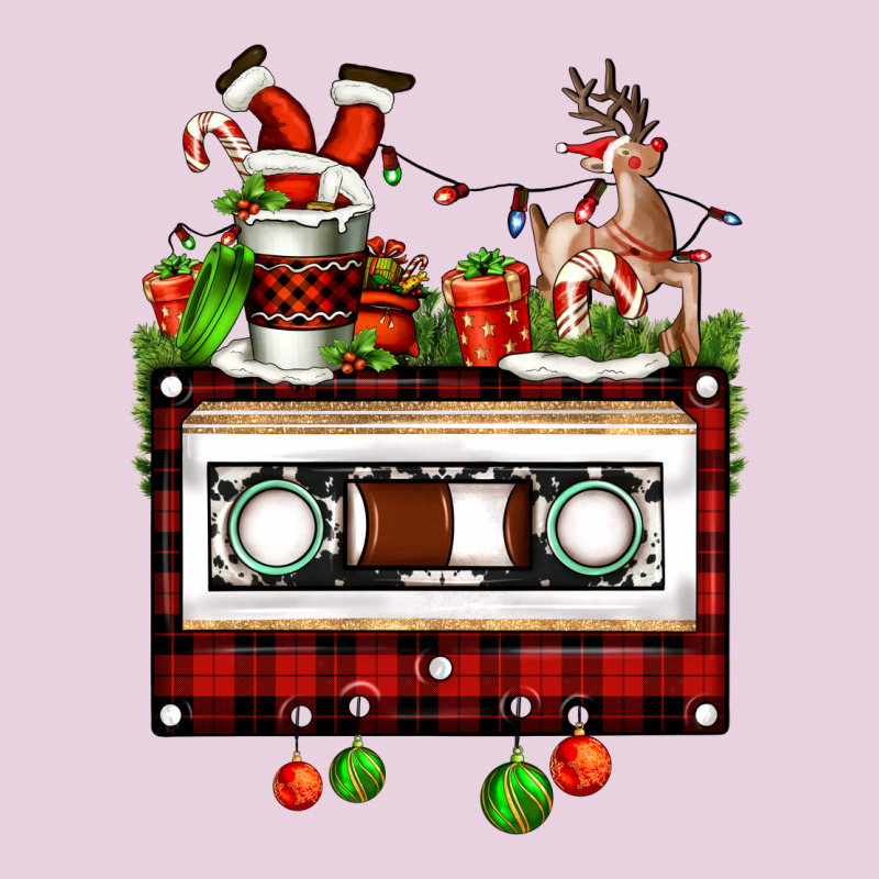 Christmas Cassette Ladies Tee by FaDigitalArtStudio | Teevron