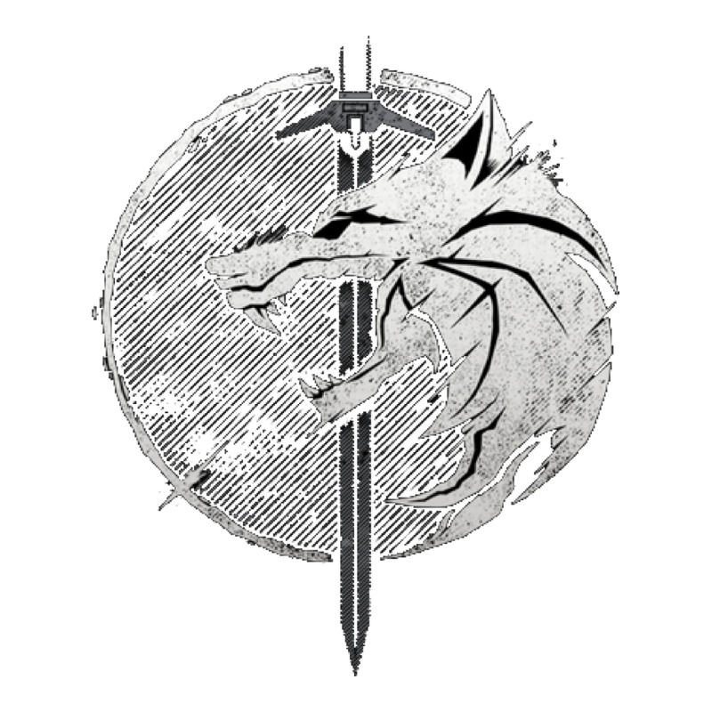 Witcher Wolf Long Sleeve Tee by artisFamous | Teevron
