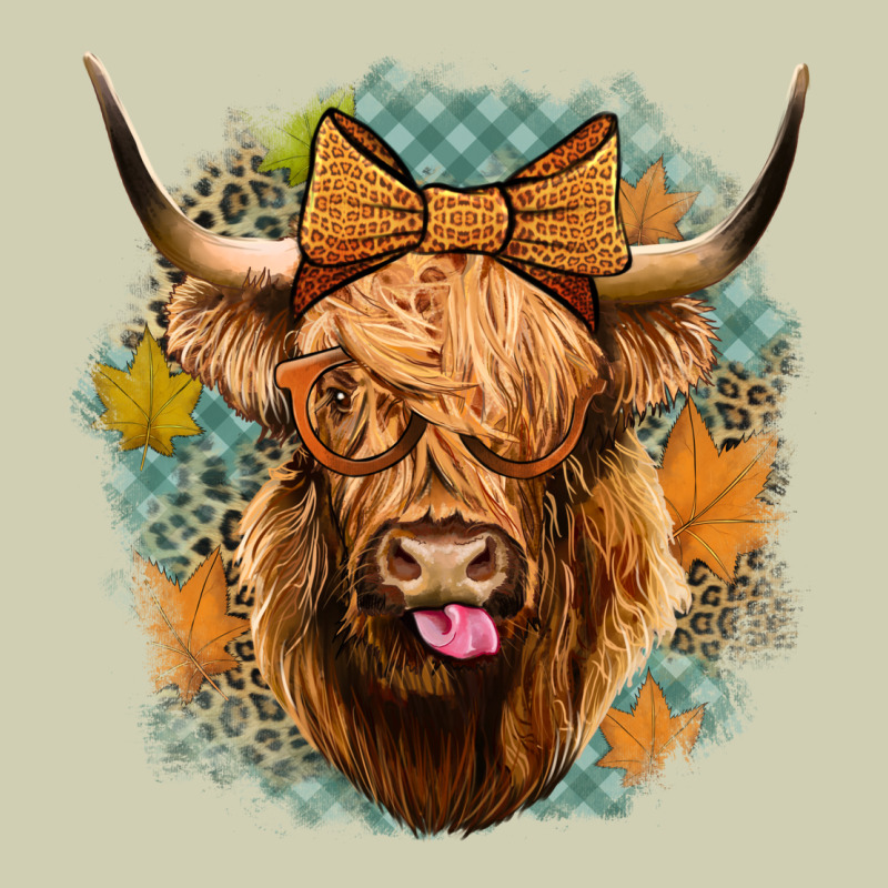 Fall Highland Cow Heavy Core Tee by Jasminsmagicworld | Teevron