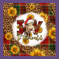 Joy To The World Christmas Cow Vintage Hoodie | Teevron