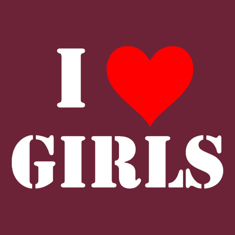 I Love Girls Long Sleeve Tee by artisFamous | Teevron