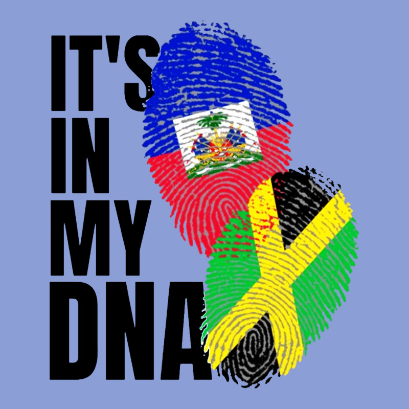 Jamaican And Haitian Mix Flag Dna Heritage Long Sleeve Tee by artisFamous | Teevron