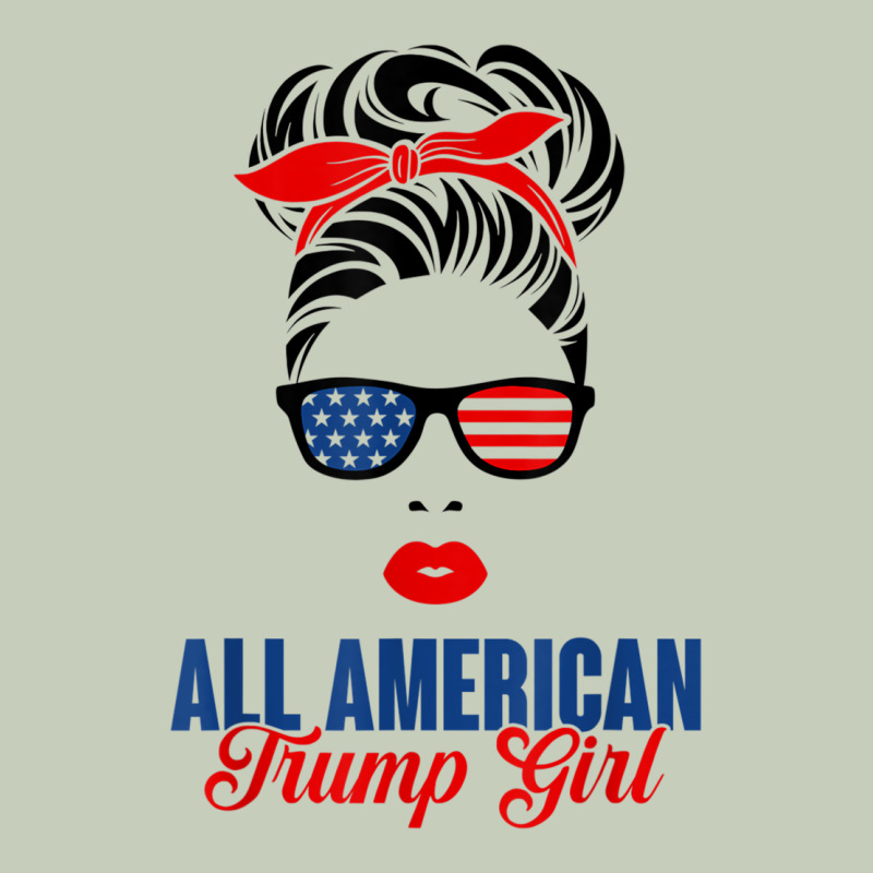 All American Trump Girl Long Sleeve Tee by artisFamous | Teevron
