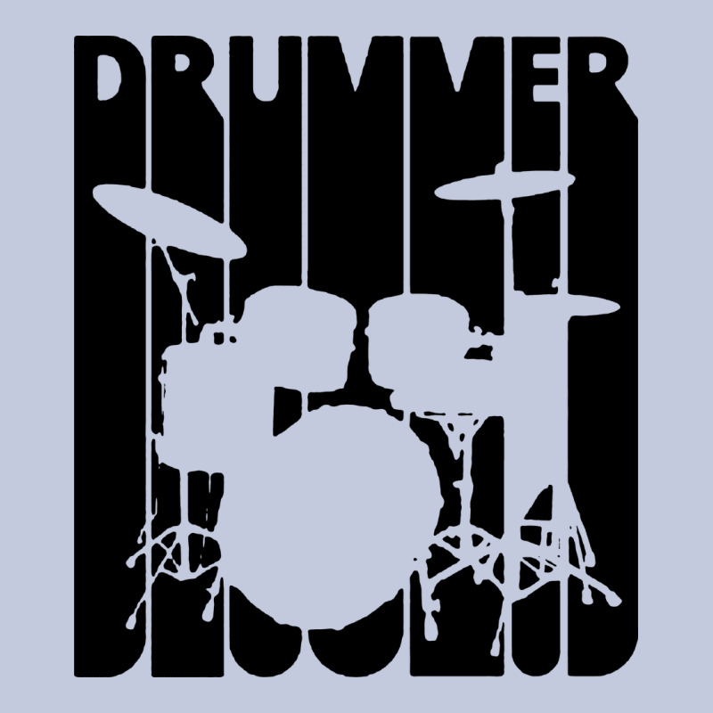 Vintage Retro Drummer Long Sleeve Tee by artisFamous | Teevron