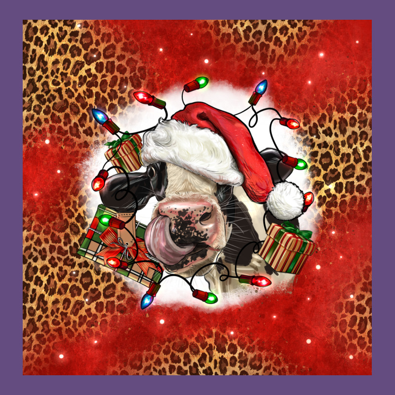 Christmas Cow Vintage Hoodie by LillyAllenDesigns | Teevron