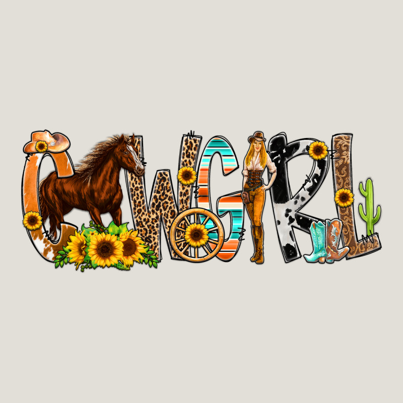 Cowgirl Horse Min Heavy Core Tee by CowCowDesign | Teevron
