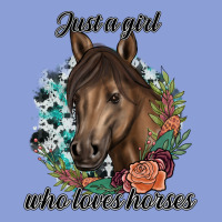 Just A Girl Who Loves Horses Long Sleeve Tee | Teevron