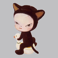 Yoshitomo Nara Cute Cat Long Sleeve Tee | Teevron
