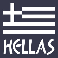 Greece Hellas Long Sleeve Tee | Teevron