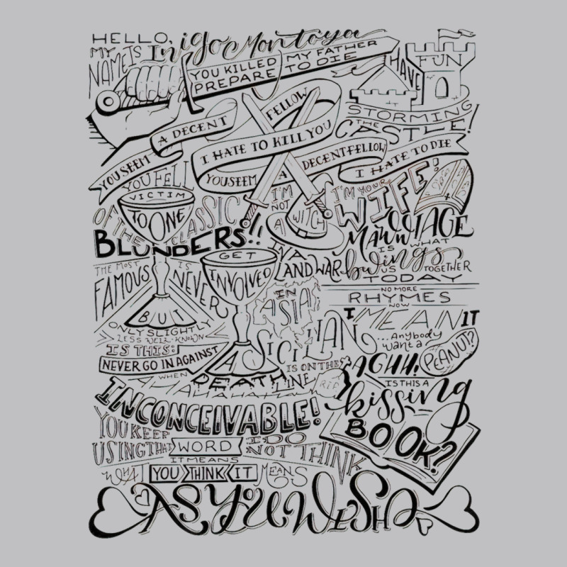 Princess Bride Quotes Long Sleeve Tee by artisFamous | Teevron