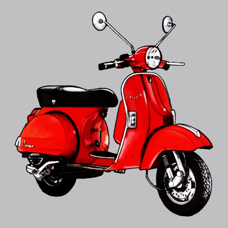 Classic Italian Vespa Scooter Long Sleeve Tee by artisFamous | Teevron