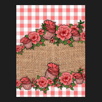 Valentines Day Burlap Background Heavyweight Hoodie | Teevron