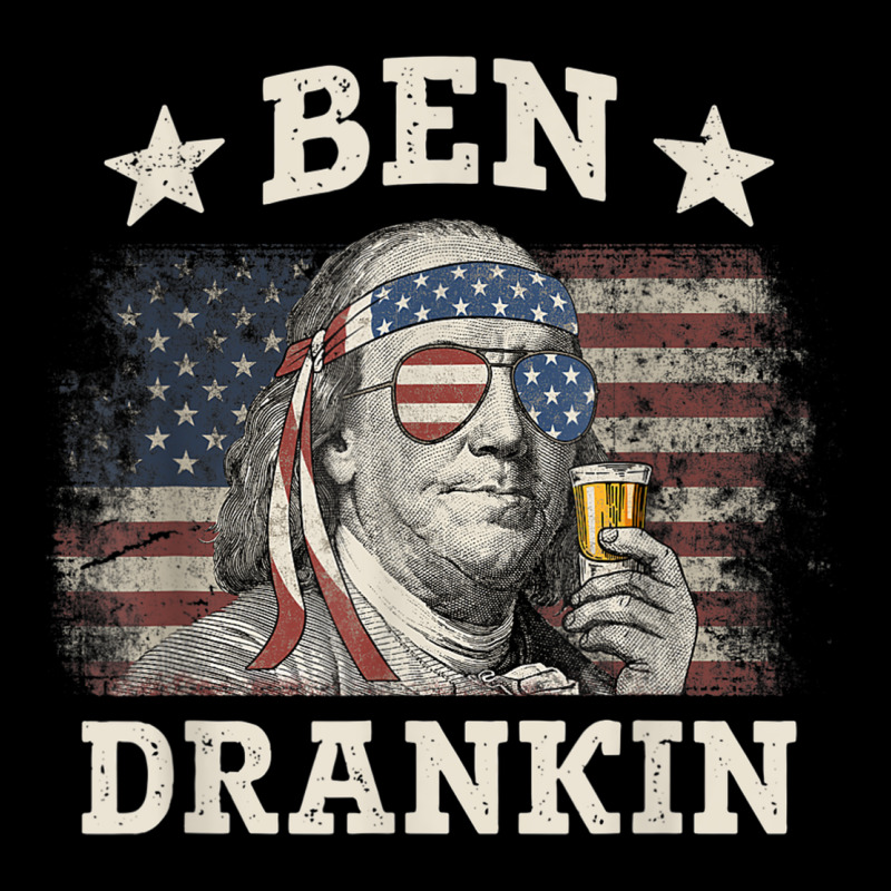 Ben Drankin 4th Of July Patriotic Funny T-shirt Long Sleeve Tee by artisFamous | Teevron