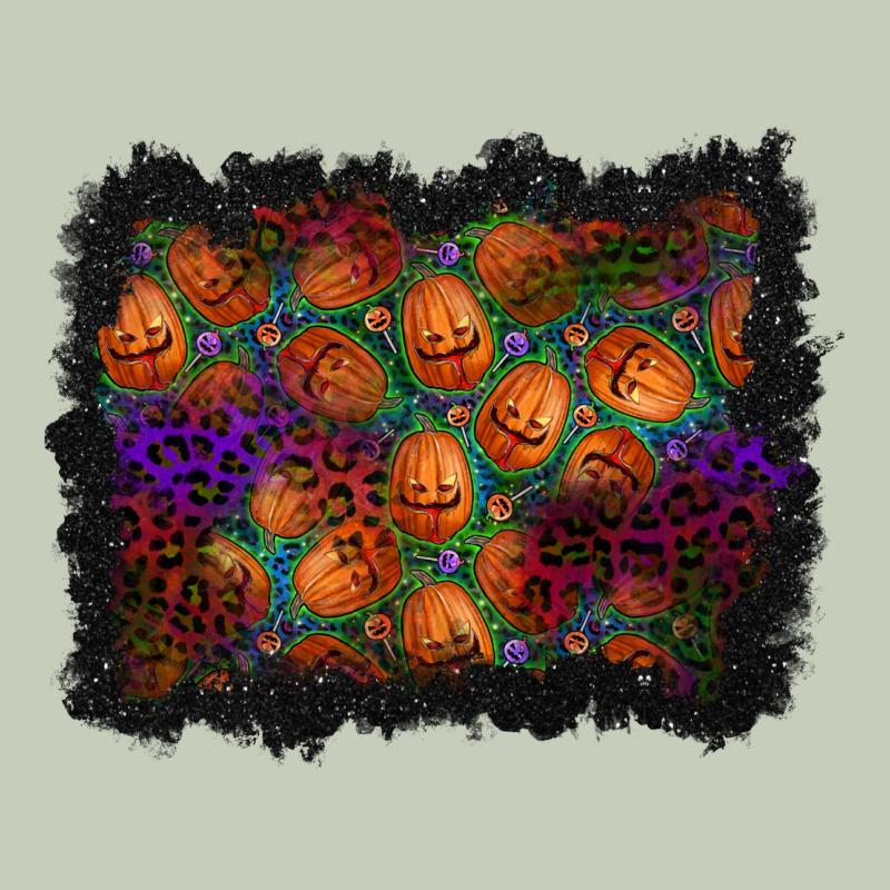 Halloween Pumpkin Background Ladies Tee by BundleAndBundleShop | Teevron