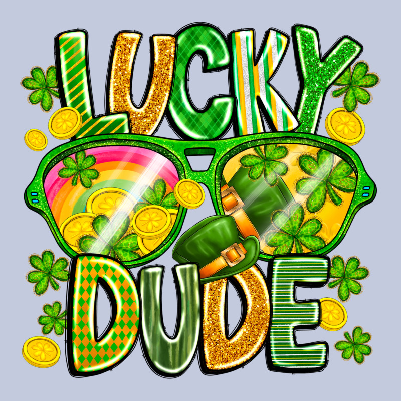 Lucky Dude Long Sleeve Tee by CowhideDigitalArt | Teevron