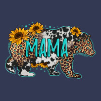 Mama Bear Sunflowers Leopard Cowhide Mother's Day Heavyweight Hoodie | Teevron