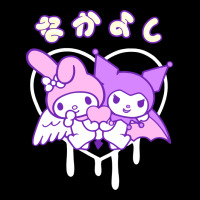 Melody And Kuromi Heart Long Sleeve Tee | Teevron