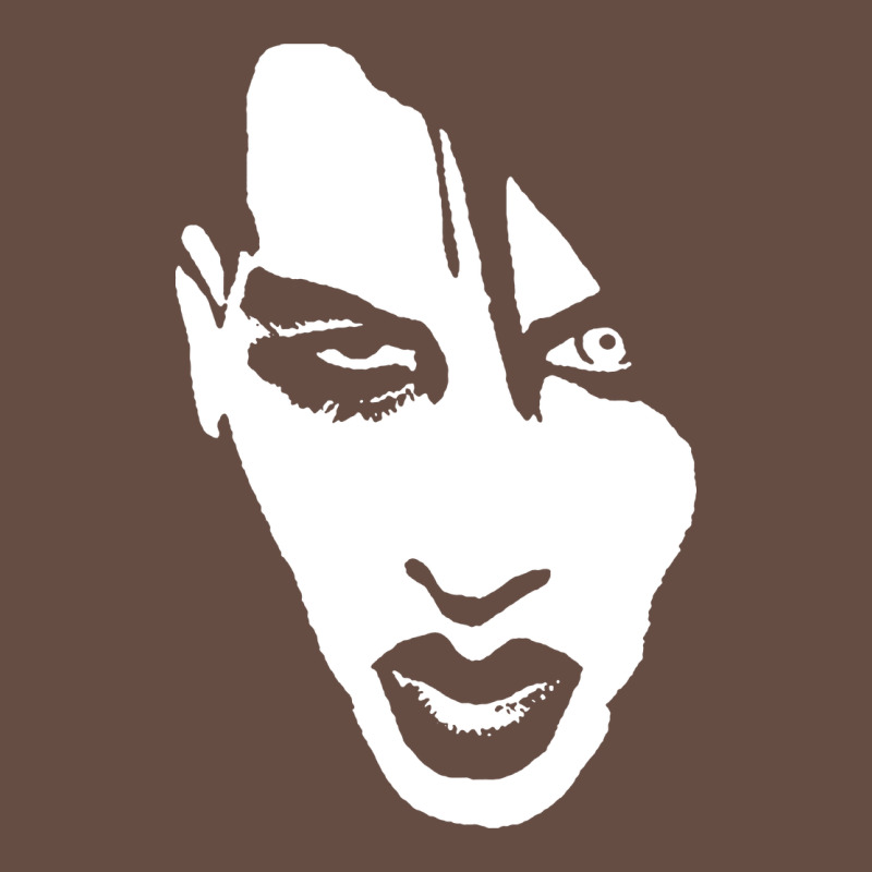 Marilyn Manson Face Long Sleeve Tee by artisFamous | Teevron