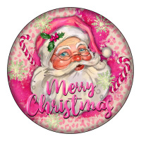 Pink Merry Christmas Santa | Teevron