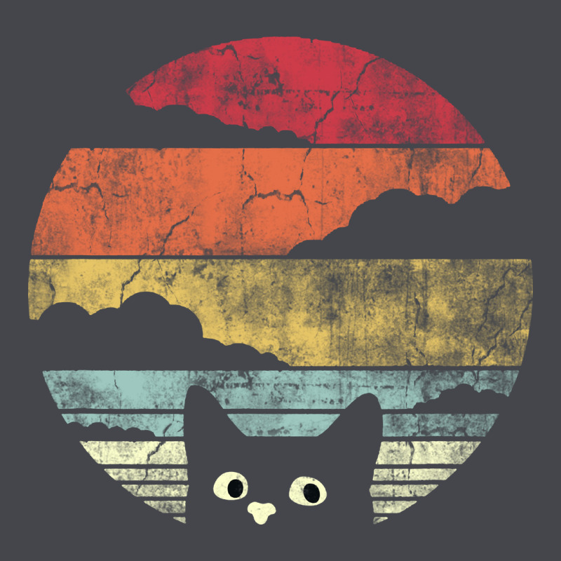 Cat Retro Vintage Style Long Sleeve Tee by artisFamous | Teevron