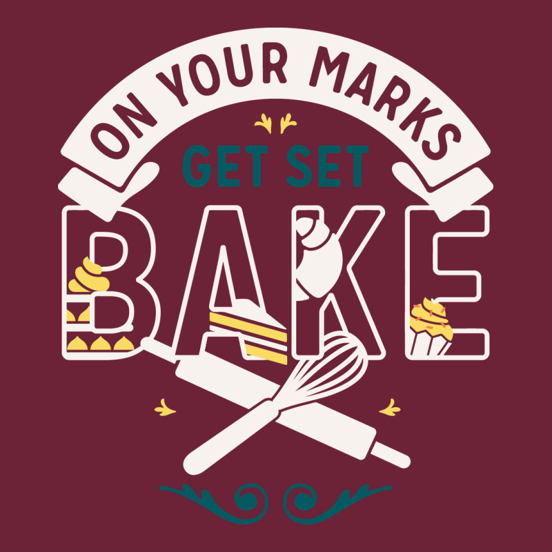 On Your Marks Get Set Bake Long Sleeve Tee by artisFamous | Teevron
