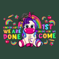 Kindergarten We Are Done 1st Here We Come With Uni Zipper Hoodie | Teevron