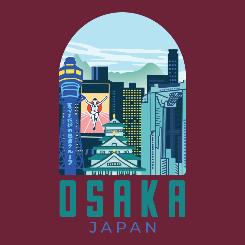 Osaka Japan Long Sleeve Tee by artisFamous | Teevron