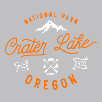 Crater Lake Oregon National Park Vintage Retro Long Sleeve Tee | Teevron