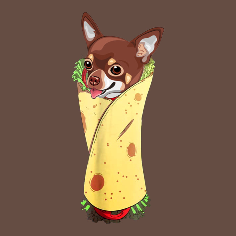 Funny Chihuahua Dog Burrito Food Tee Long Sleeve Tee by artisFamous | Teevron