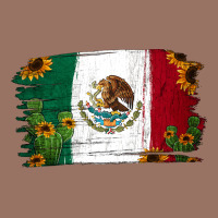 Cactus Sunflower Mexican Flag Premium Hoodie | Teevron