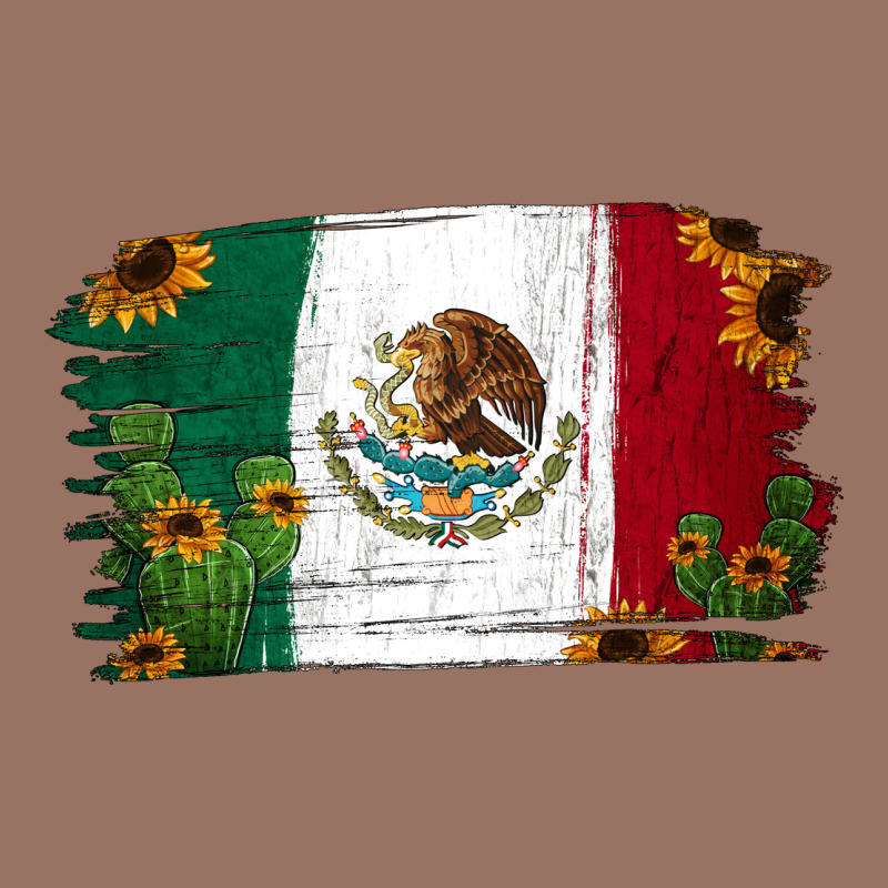 Cactus Sunflower Mexican Flag Premium Hoodie by Jasminsmagicworld | Teevron