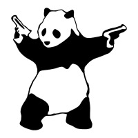 banksy panda | Teevron