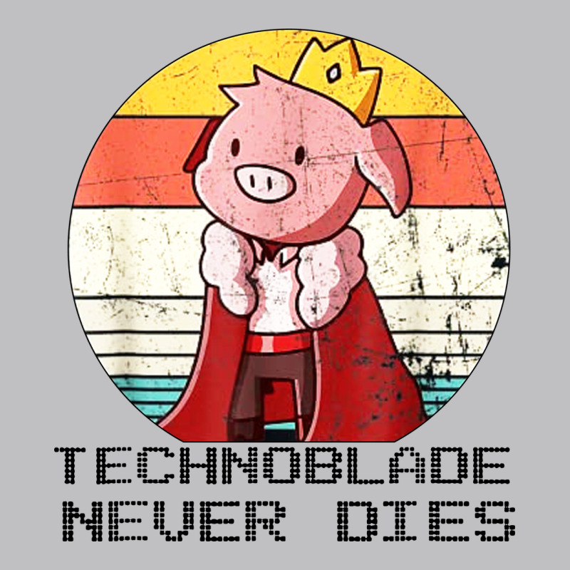 Retro Style Technoblade Merch Cosplay Long Sleeve Tee by artisFamous | Teevron