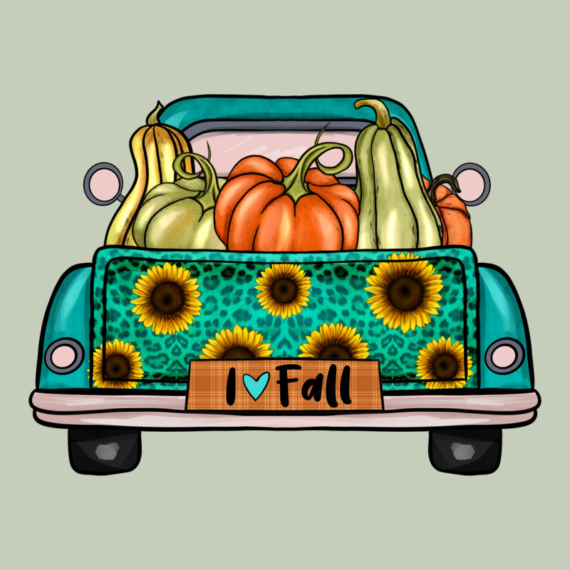 I Love Fall Truck Long Sleeve Tee by artisFamous | Teevron