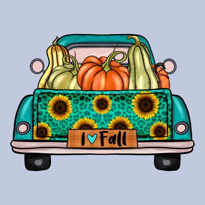 I Love Fall Truck Long Sleeve Tee by artisFamous | Teevron