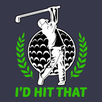 Id Hit That Funny Golfing Golf Long Sleeve Tee | Teevron