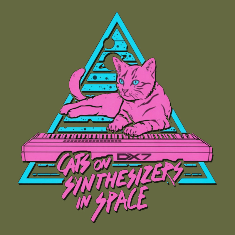 Cats On Synthesizers In Space Long Sleeve Tee by artisFamous | Teevron