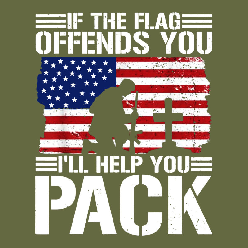 If The Flag Offends You Long Sleeve Tee by artisFamous | Teevron